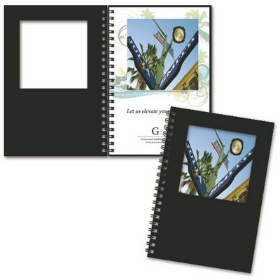 Wire Bound Window Journal, Medium 5-11/16" x 8-3/4"